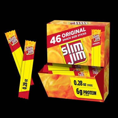 Slim Jim Smoked Meat Sticks 46count