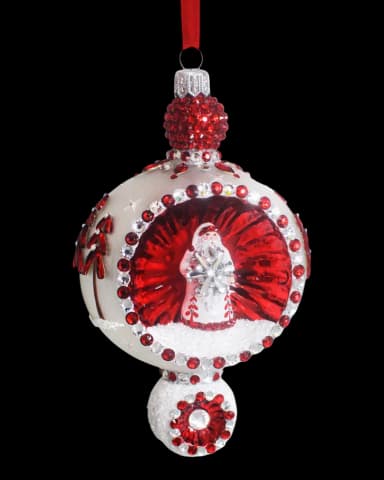 Du Barry Reflector Christmas Ornament