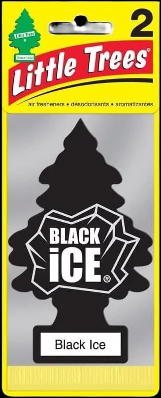 Black Ice Little Trees Air Fresheners (2-Pack)