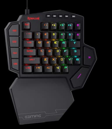 Redragon K585 DITI One-Handed RGB Mechanical Gaming Keyboard