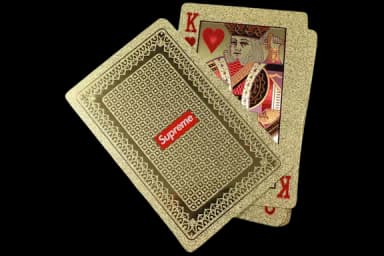 Supreme Gold Foil Playing Cards