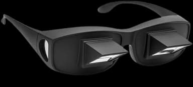 Lazy Prism Glasses for Reading