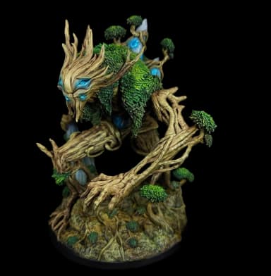 Dungeon and Dragons - Lord Ironwood Giant Tree Creature Miniature