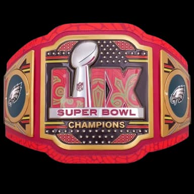 Philadelphia Eagles Super Bowl LIX Champions WWE Legacy Title Belt