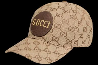 Gucci GG Canvas Baseball Hat Beige/Brown