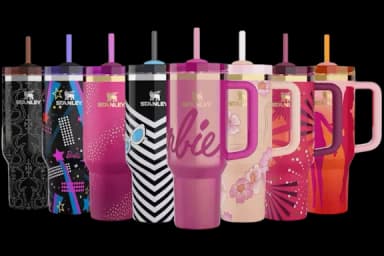 Stanley x Barbie Legends Flowstate Quencher 40oz Tumbler (Set of 8) Multicolor