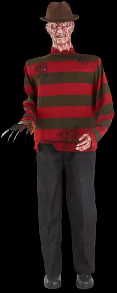 Freddy Krueger 6ft Animatronic Life Size Horror Movie Nightmare Slasher Moving