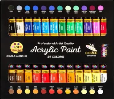 Acrylic Paint Set