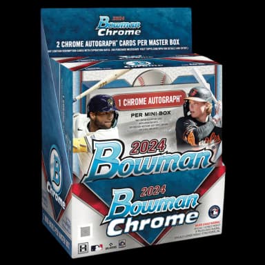 2024 Bowman Chrome Baseball Factory Sealed Hobby Box