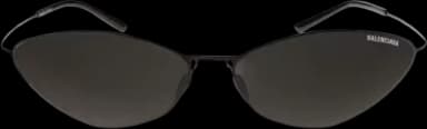 Balenciaga Malibu Round Sunglasses Black (794297 T00491000)