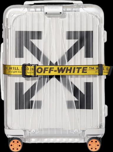 OFF-WHITE Rimowa See Through 36L Case White