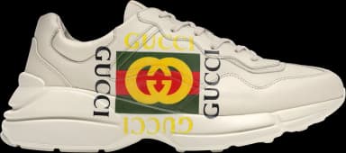 Gucci Rhyton Logo Ivory