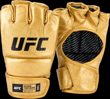 Gold UFC Official 5Eight Champion Fight Glove