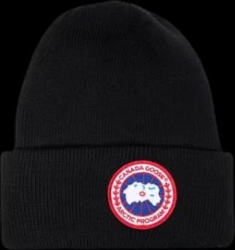 Canada Goose Black Canada Goose Logo Wool Beanie