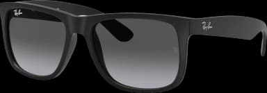 Ray-Ban The Justin Sunglasses Black/Grey Gradient (RB4165)