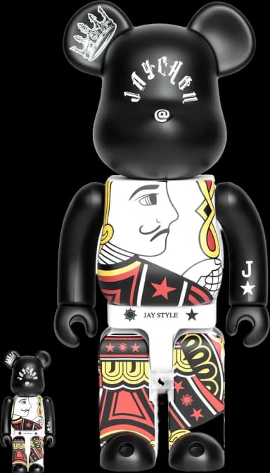 Bearbrick PHANTACi Jay Chou 100% & 400% Set