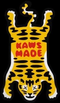 Human Made x KAWS Made Beach Towel Yellow