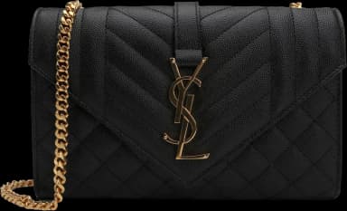 Saint Laurent Envelope Bag Small Black