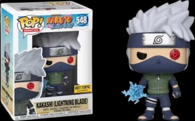 Funko Pop! Animation Naruto Shippuden Kakashi (Lightning Blade) Hot Topic Exclusive Figure #548
