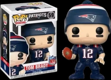 Funko Pop! Football New England Patriots Tom Brady (Color Rush Jersey) Figure #59