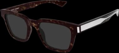 Saint Laurent Square Sunglasses Havana Crystal-Grey (SL-790-002)