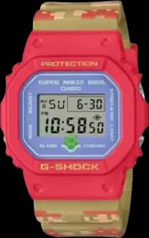 Casio G-Shock x Super Mario Bros.