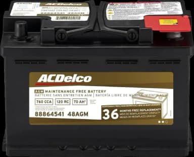 ACDelco Gold 48AGM Car Battery